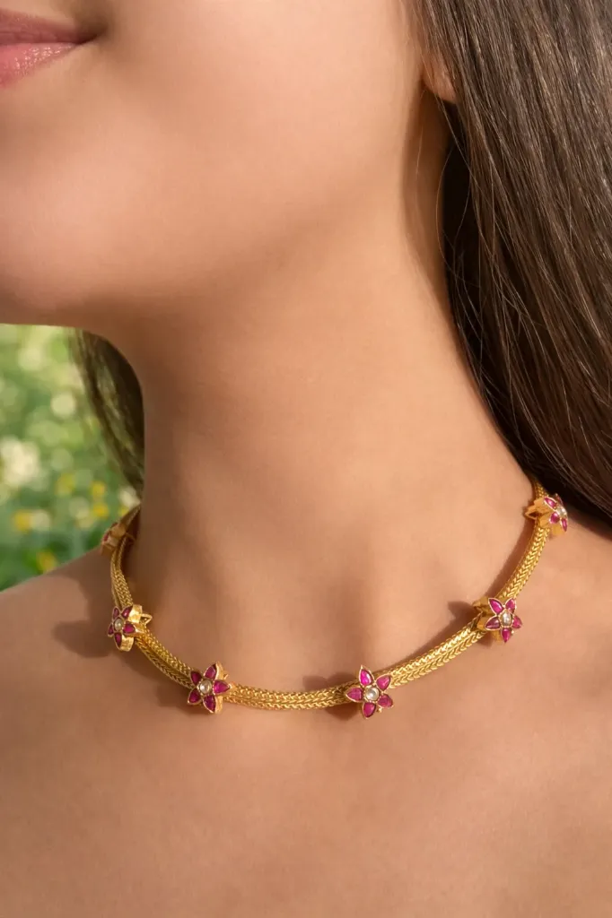 Gulnaar Sutra Jadau Necklace