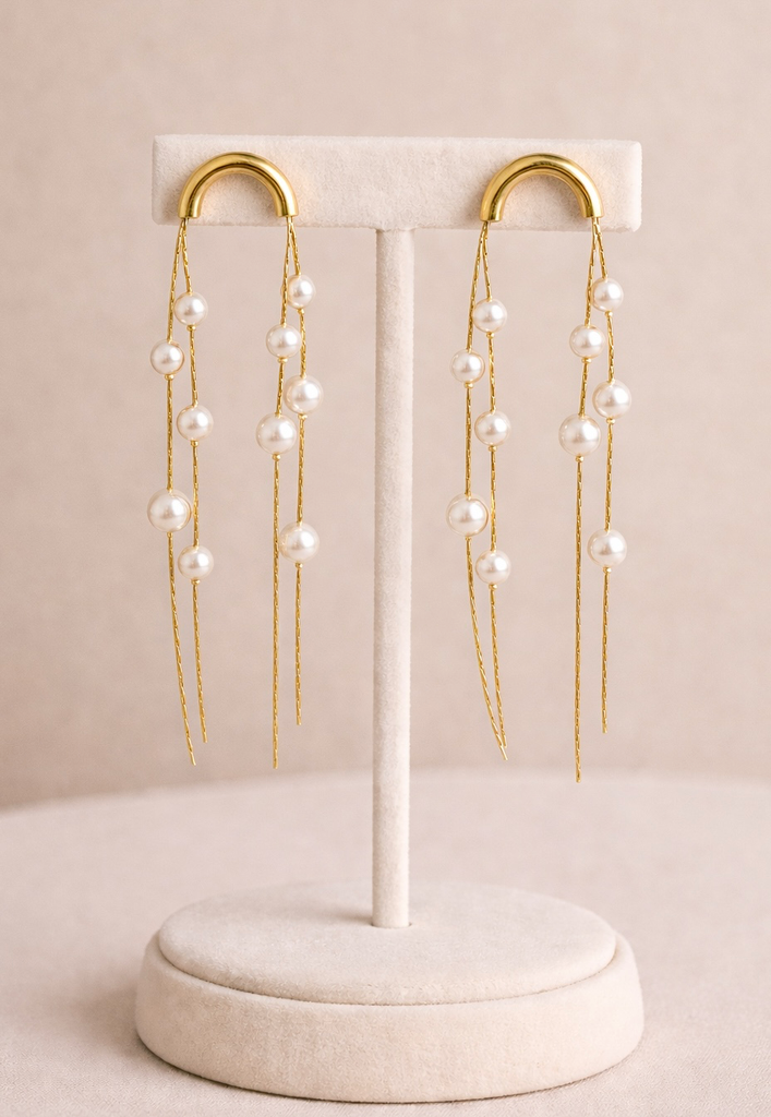 Pearline Cascade Earrings