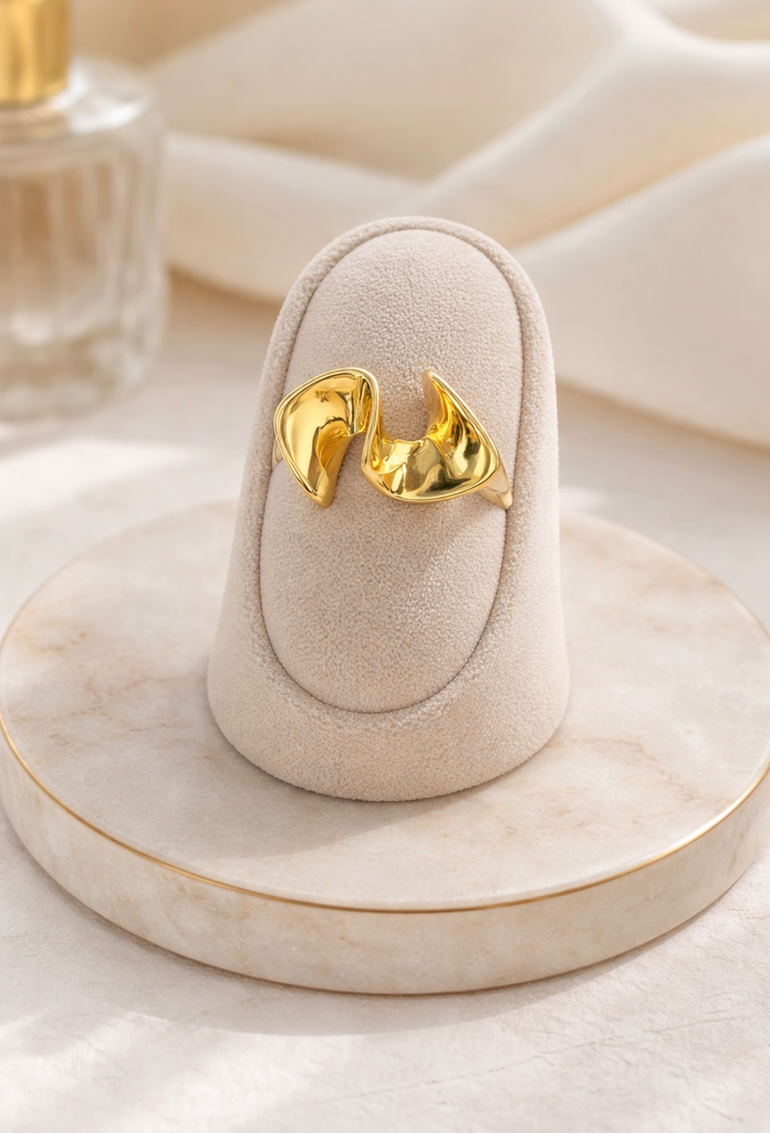 Orbit Gold Ring