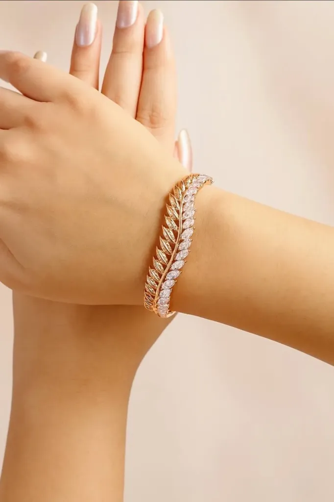 The Obsidian Vine Bangle
