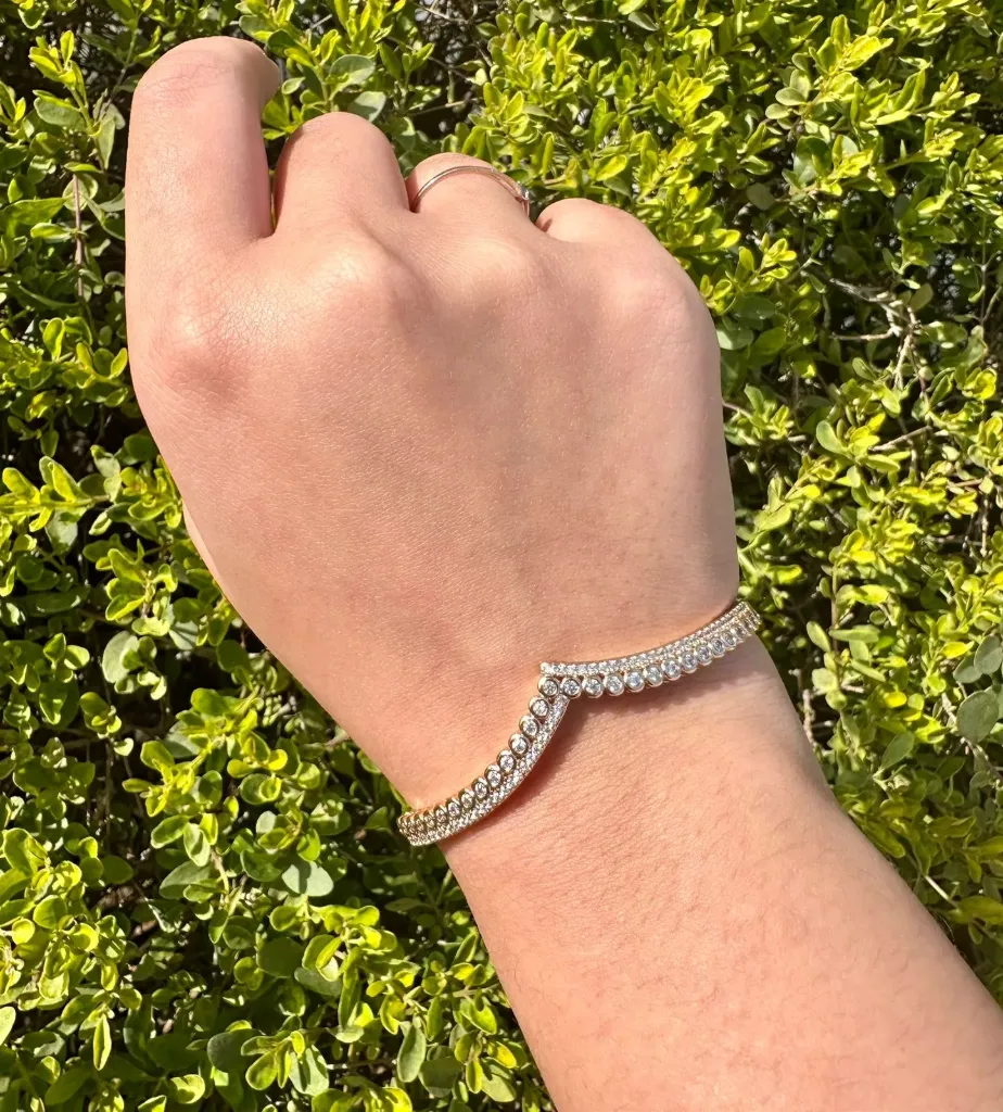 The Celestial V Bangle