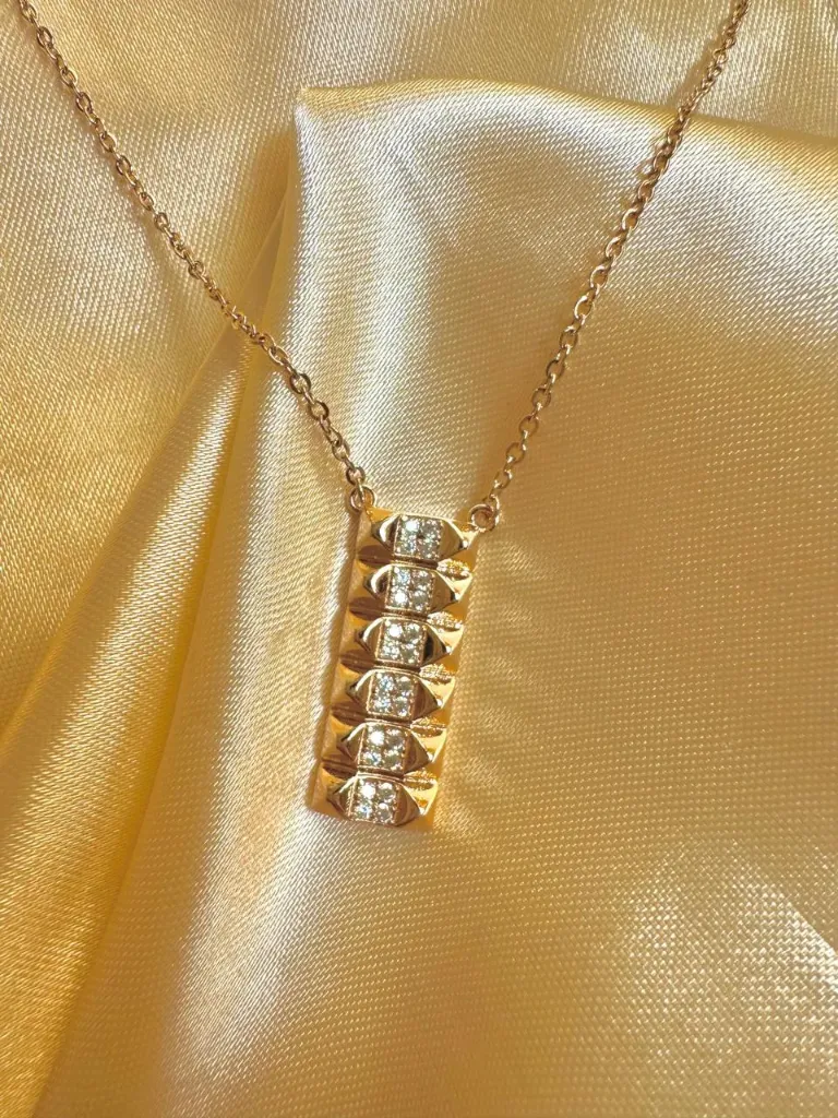 The Glazed Bar Pendant